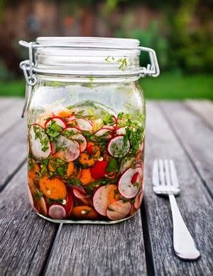Quick pickled vegetables recipe