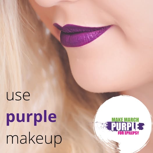 Purple Makeup Starts Epilepsy Conversations