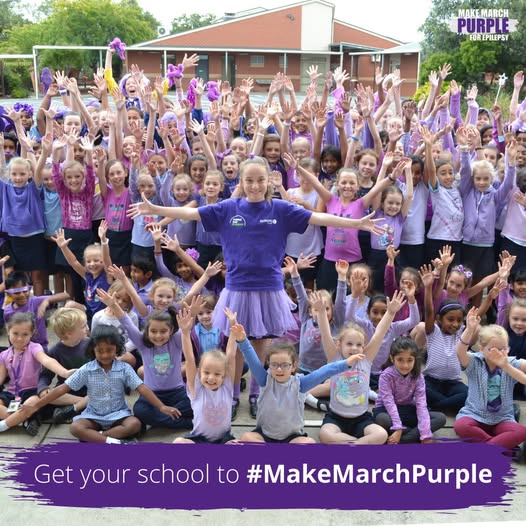 Schools Make March Purple
