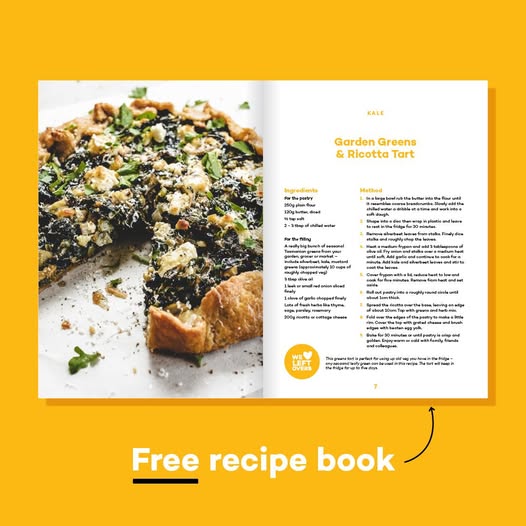 Greens tart recipe