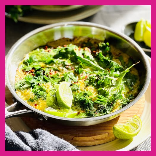 Chili-lime winter omelette recipe