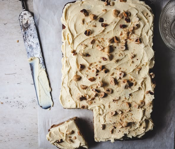 Parsnip and hazelnut cake recipe