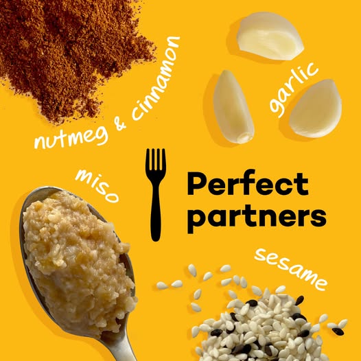 Seasonal eggplant flavour pairings