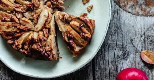 Apple and rhubarb cake recipe