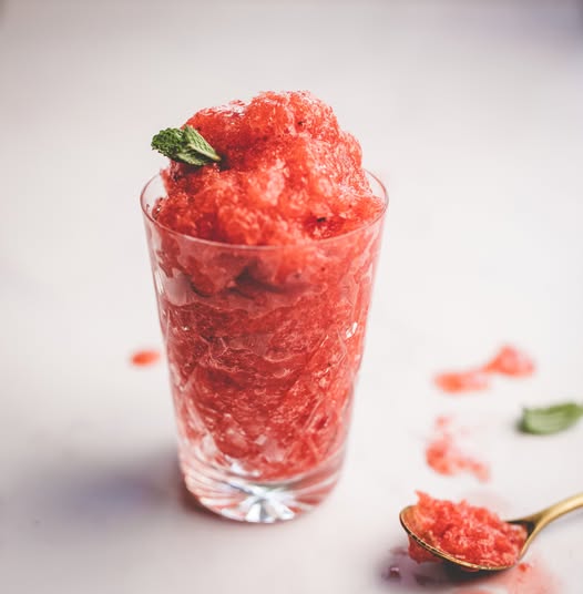 Strawberry granita recipe