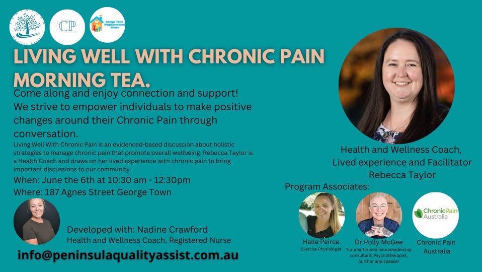 Chronic Pain Morning Tea Builds Wellbeing Skills