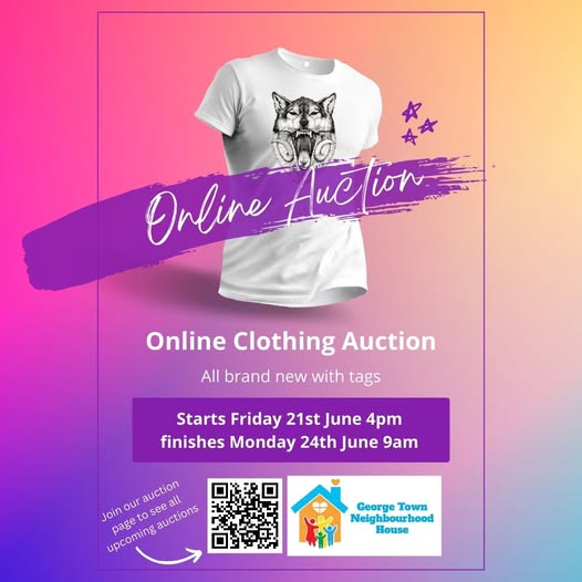 Online Clothing Auction Fundraiser