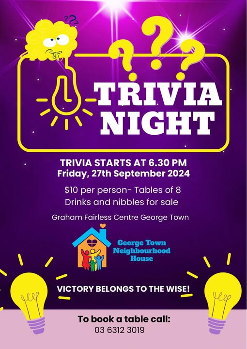 Trivia night rallies support for community celebration