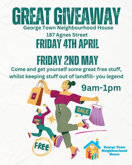 Friday Giveaway Shares Useful Community Goods
