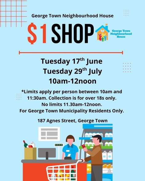 Weekly Shops and Activities at the Hood