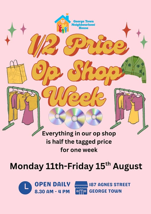 Half-Price Op Shop Fundraising Week