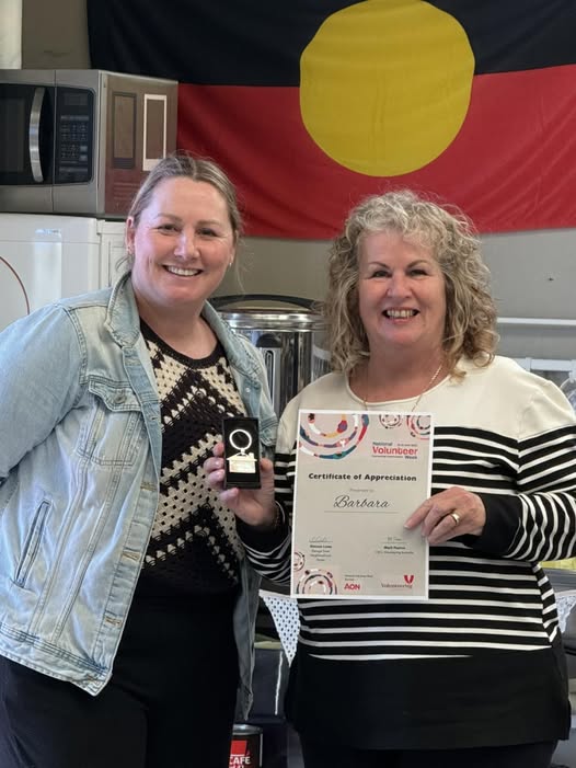 Celebrating Volunteer Barbara’s Community Contribution