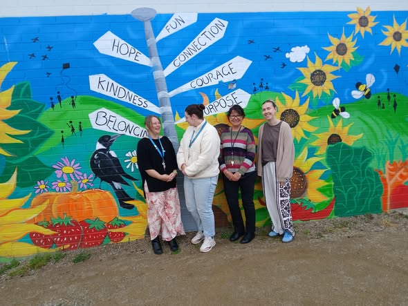 Community Mural Unveiled Celebrating Belonging and Connection in Launceston