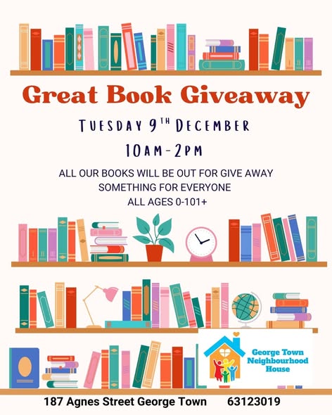 Free Books and Affordable Household Goods
