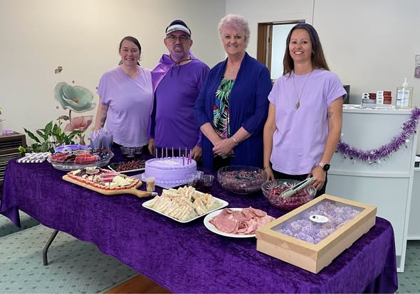 Community Supports Make March Purple
