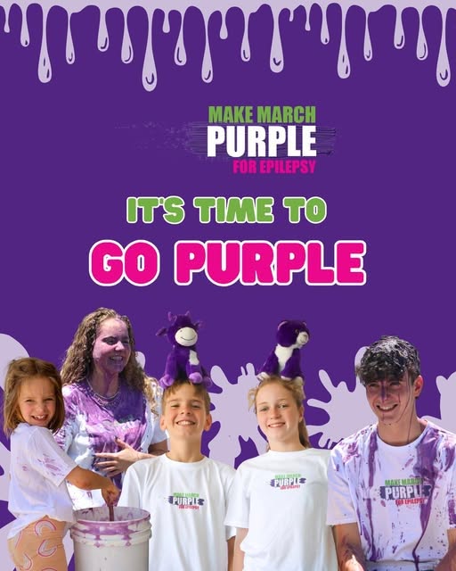 Make March Purple Builds Epilepsy Awareness