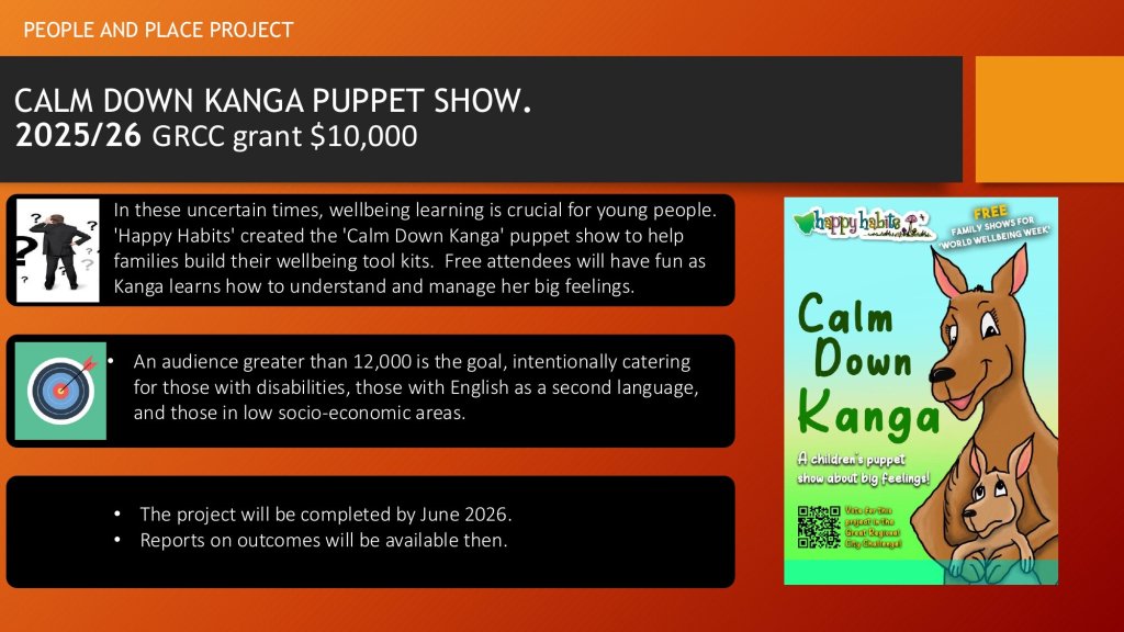 Calm Down Kanga — Wellbeing Puppet Show for Young Families