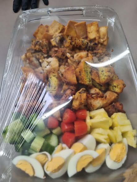 Food Platter Prepared in Community Kitchen for Launceston Residents