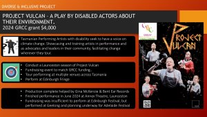 Project Vulcan — Disabled Artists Performing on Climate Change