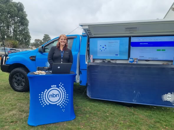 NBN Mobile Van and Info Stall Supports Digital Access at Community Event