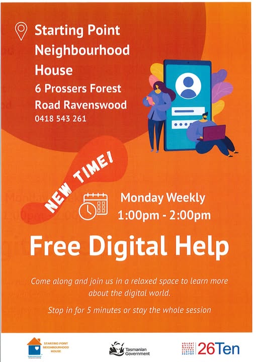 Digital Device Help Session Guides Locals on Phone and Email Use