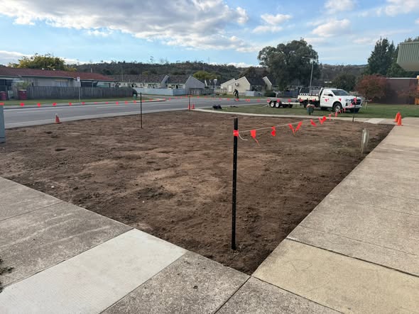 Earthworks Enable Outdoor Space Preparation at Launceston Neighbourhood House