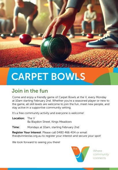 Weekly Carpet Bowls Sessions Foster Connection in Launceston