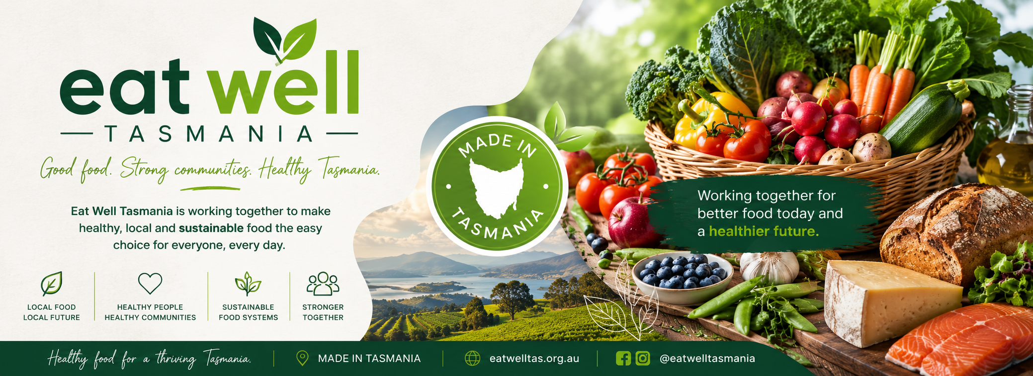 Eat Well Tasmania banner